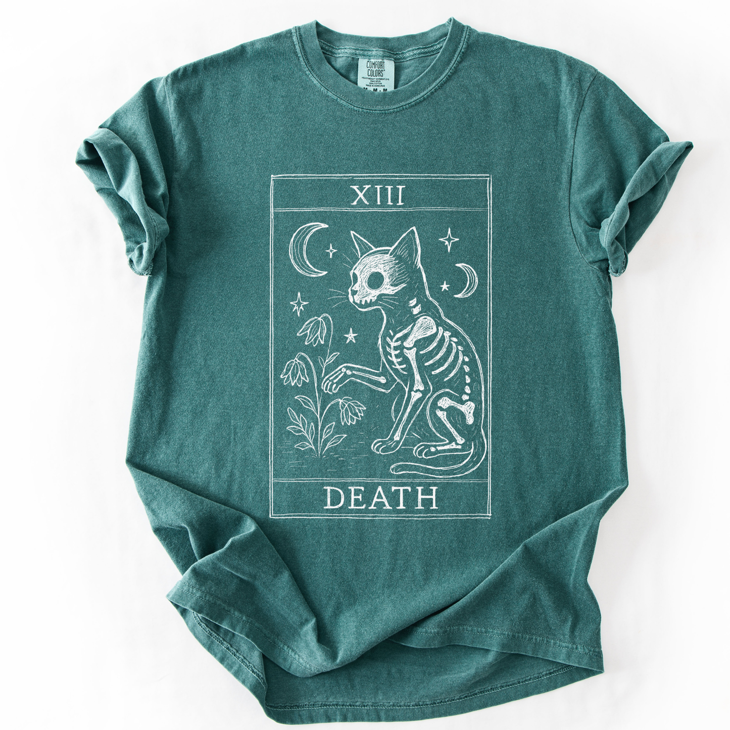 Tarot Card of Death -  Comfort Colors Relaxed Fit Premium T Shirt