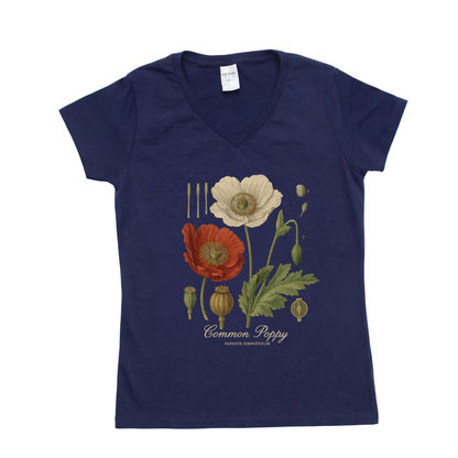 Common Poppy— V Neck