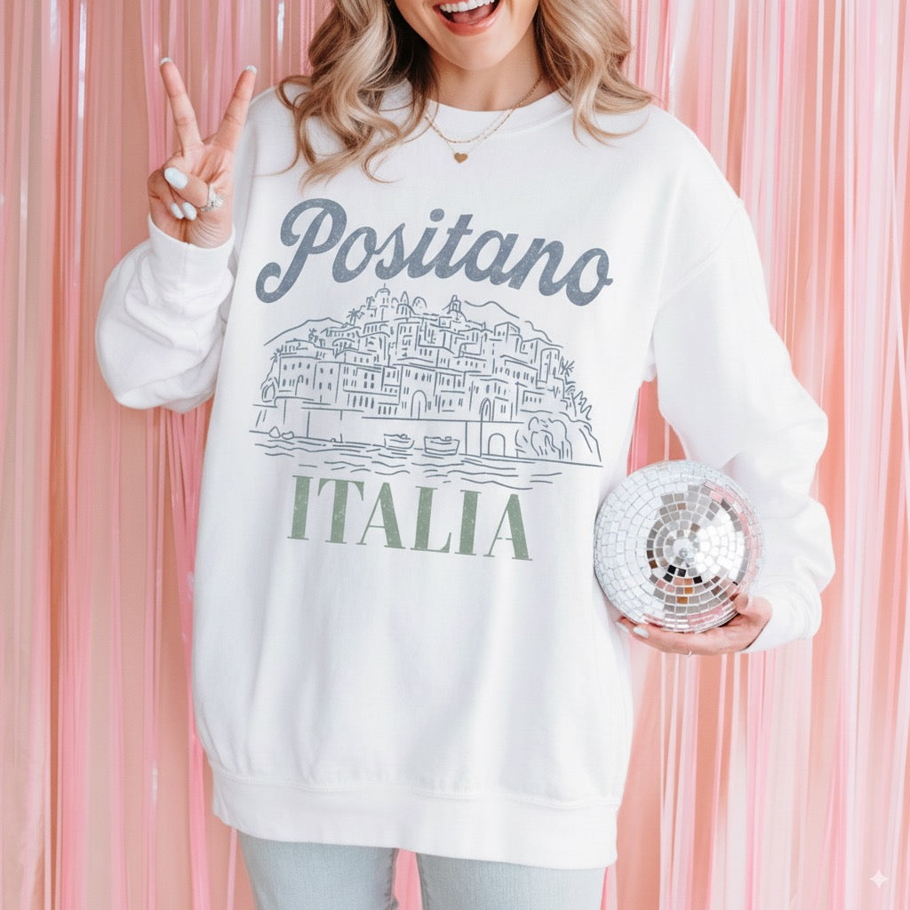Positano - Comfort Colors Premium Heavyweight Sweatshirt