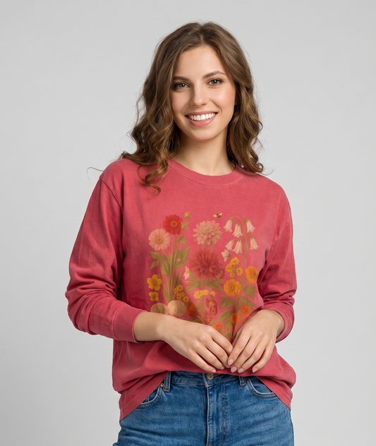 Secret Garden - Comfort Colors Premium Long Sleeve T Shirt
