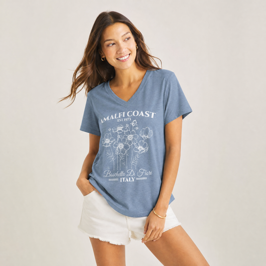 Amalfi Coast - Super Soft V Neck