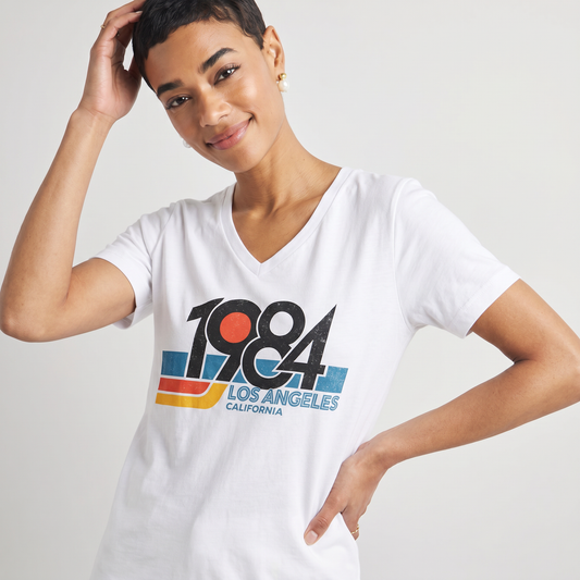 1984 LA - Super Soft V Neck