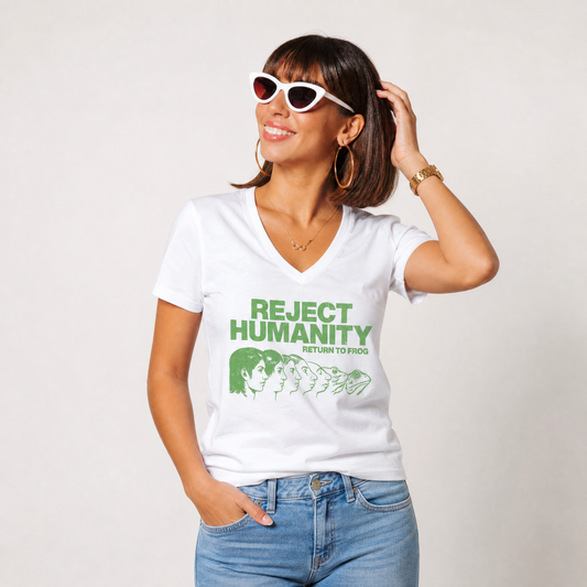 Reject Humanity - Super Soft V Neck