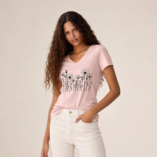 Daisy Chain - Super Soft V Neck