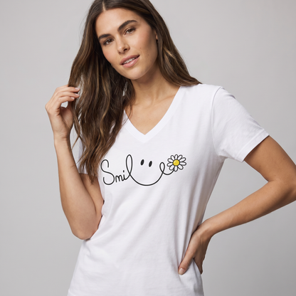 Smile - Super Soft V Neck