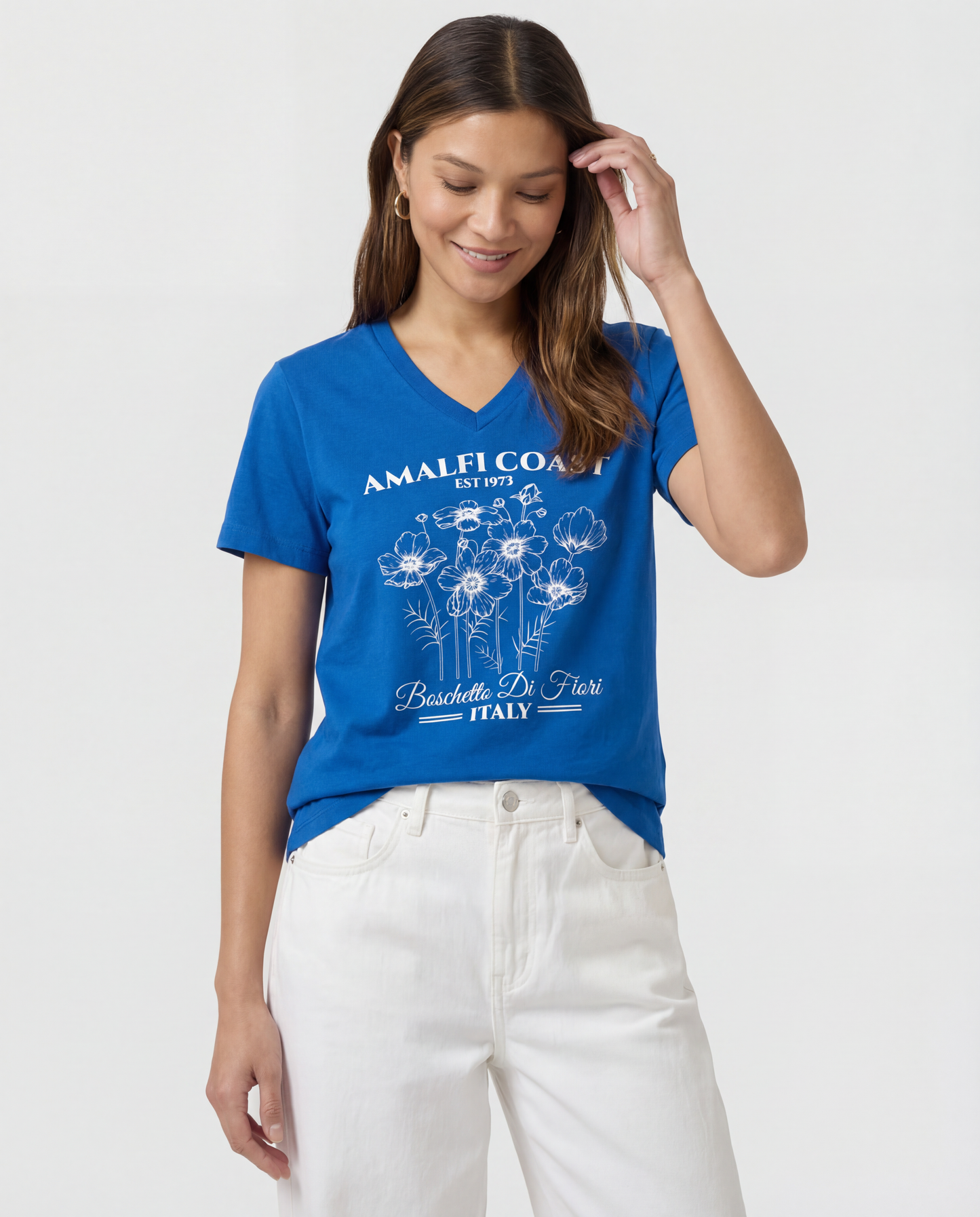 Amalfi Coast - Short Sleeve V-Neck Tee
