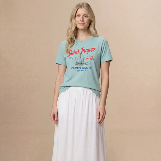 Saint Tropez Yacht Club - Bella Canvas Super Soft T Shirt