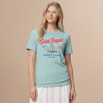 Saint Tropez Yacht Club - Bella Canvas Super Soft Standard Fit T Shirt
