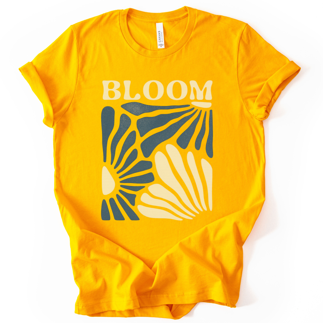 Bloom - Bella Canvas Super Soft Fitted T Shirt