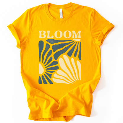 Bloom - Bella Canvas Super Soft Fitted T Shirt