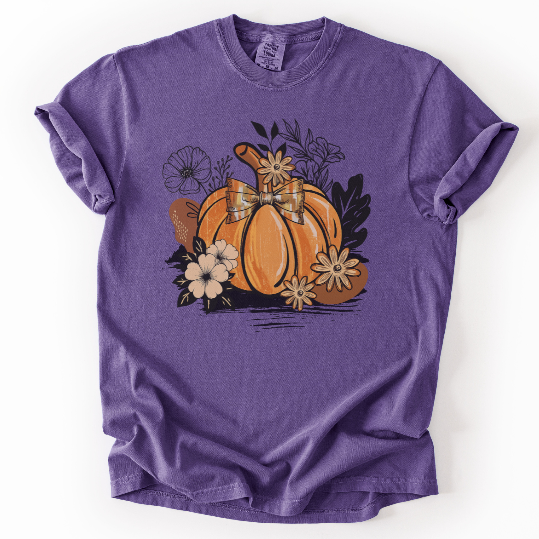 Prune & Wild Pumpkin -  Comfort Colors Relaxed Fit Premium T Shirt