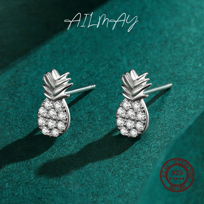 Sterling Silver Sweet Pineapple Earrings