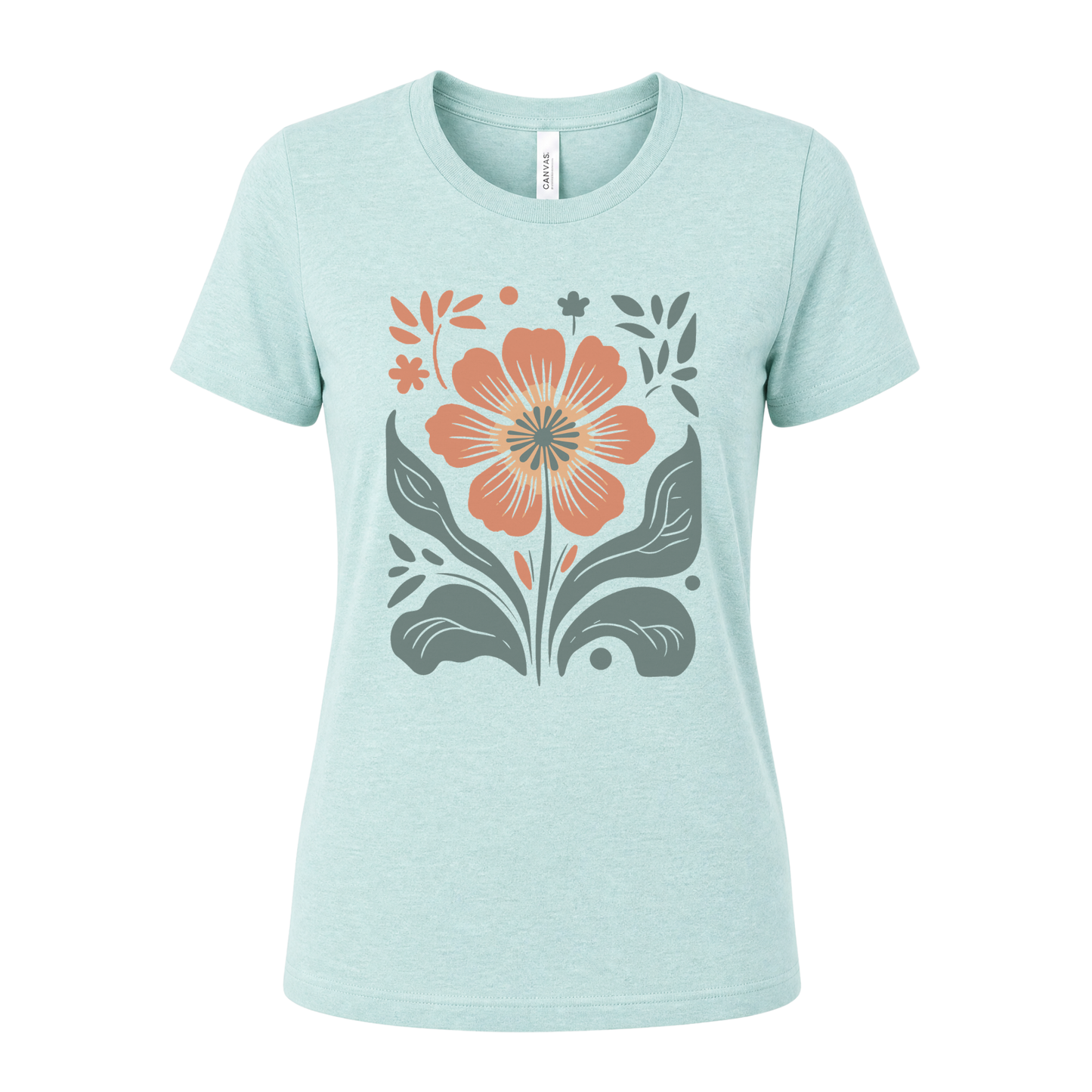 Retro Floral - Women's Perfect Tee