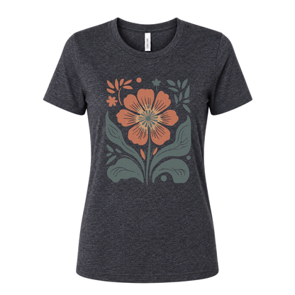 Retro Floral - Women's Perfect Tee