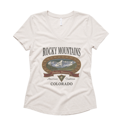Rocky Mountains - Super Soft V Neck
