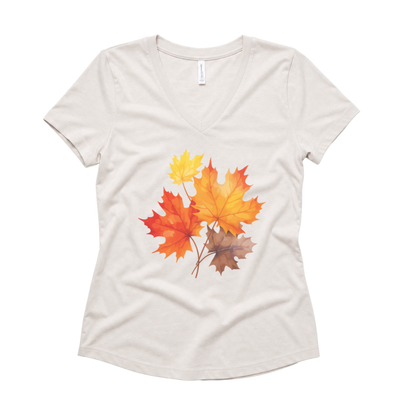 Autumn Leaves - Super Soft V Neck