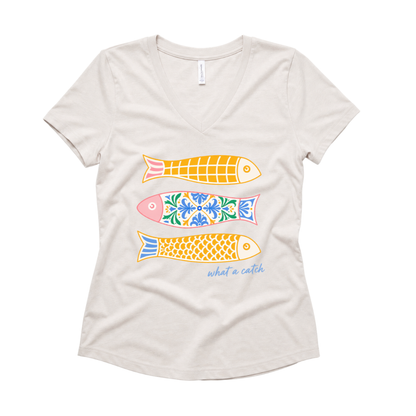 What A Catch - Super Soft V-Neck