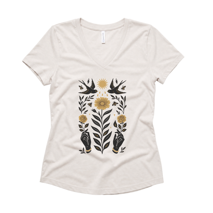 Sanctum Botanica - Super Soft V Neck