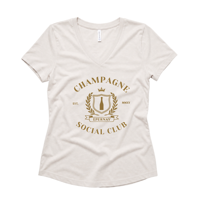 Champagne Social Club - Super Soft V-Neck