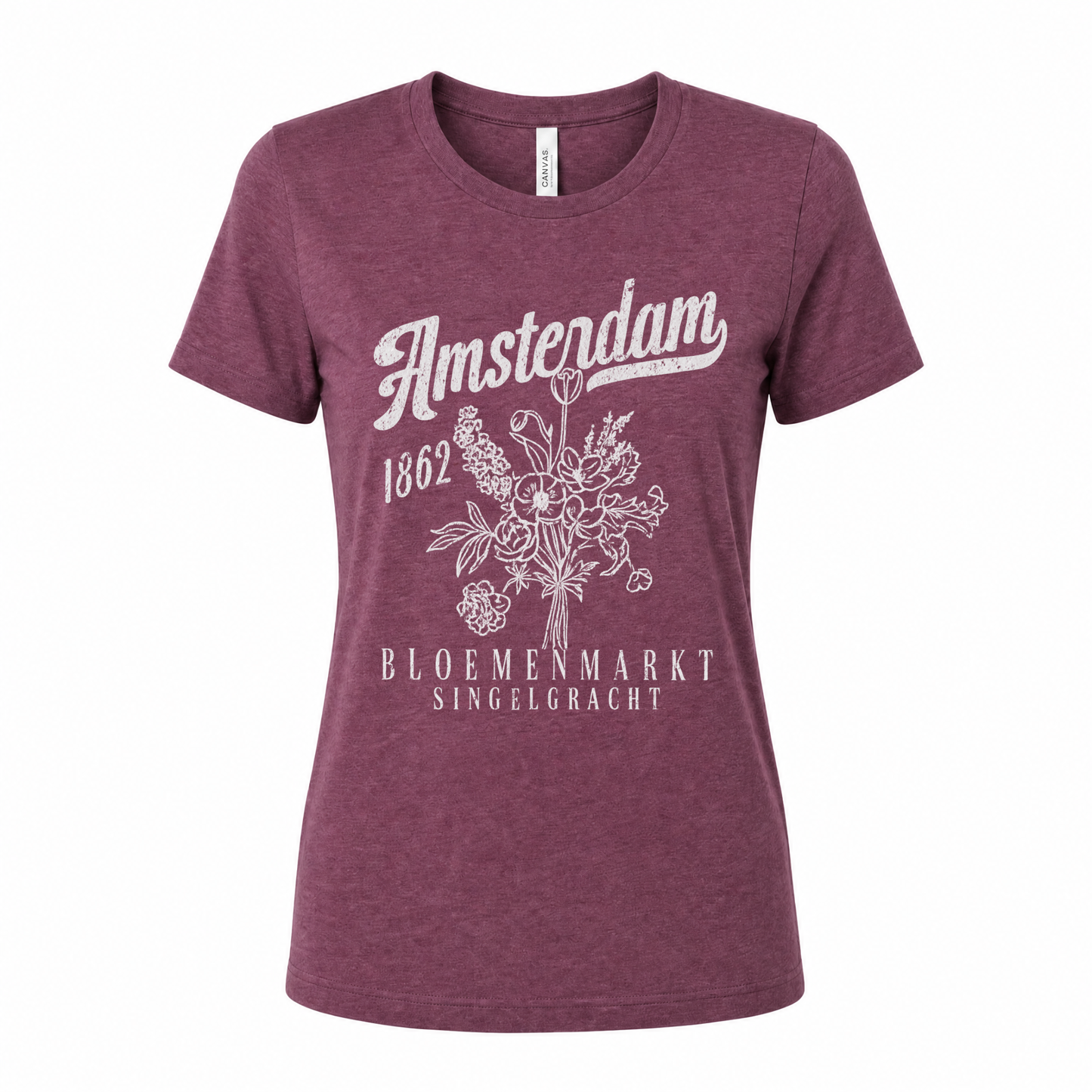 Amsterdam Flower Market - Women's Perfect Tee