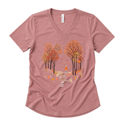 Autumn Walks - Super Soft V Neck
