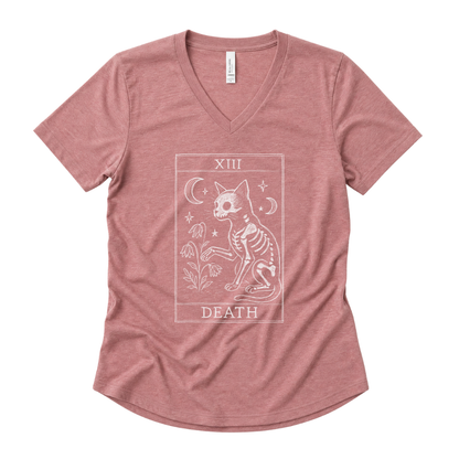 Tarot Card of Death - Super Soft V Neck