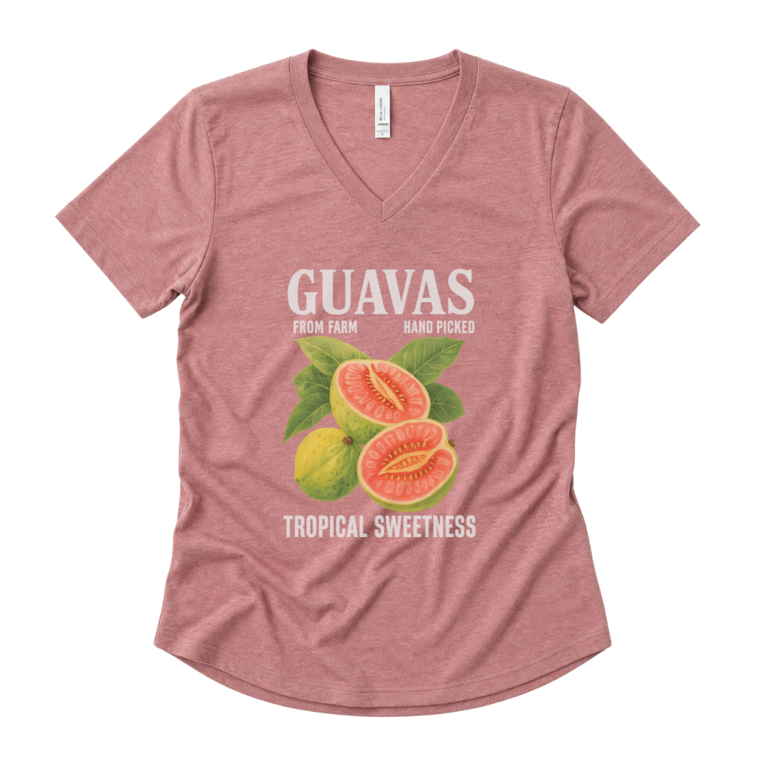 Guavas - Super Soft V Neck