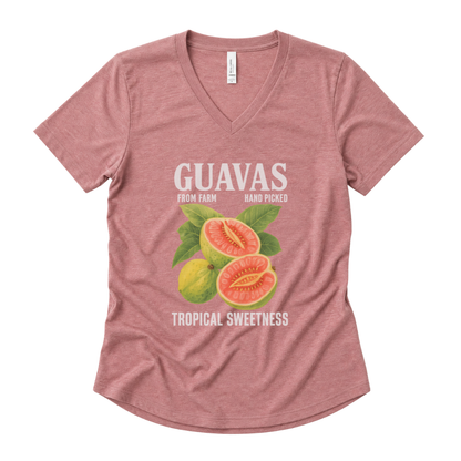 Guavas - Super Soft V Neck