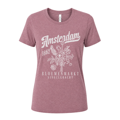 Amsterdam Flower Market - Women's Perfect Tee