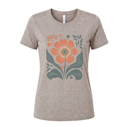 Retro Floral - Women's Perfect Tee