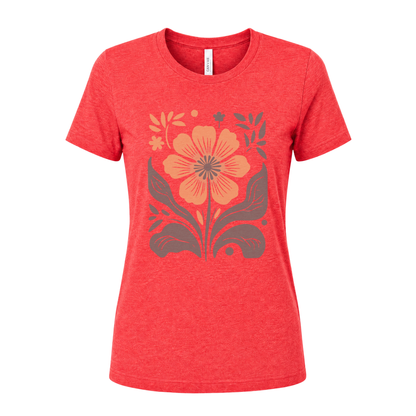 Retro Floral - Women's Perfect Tee