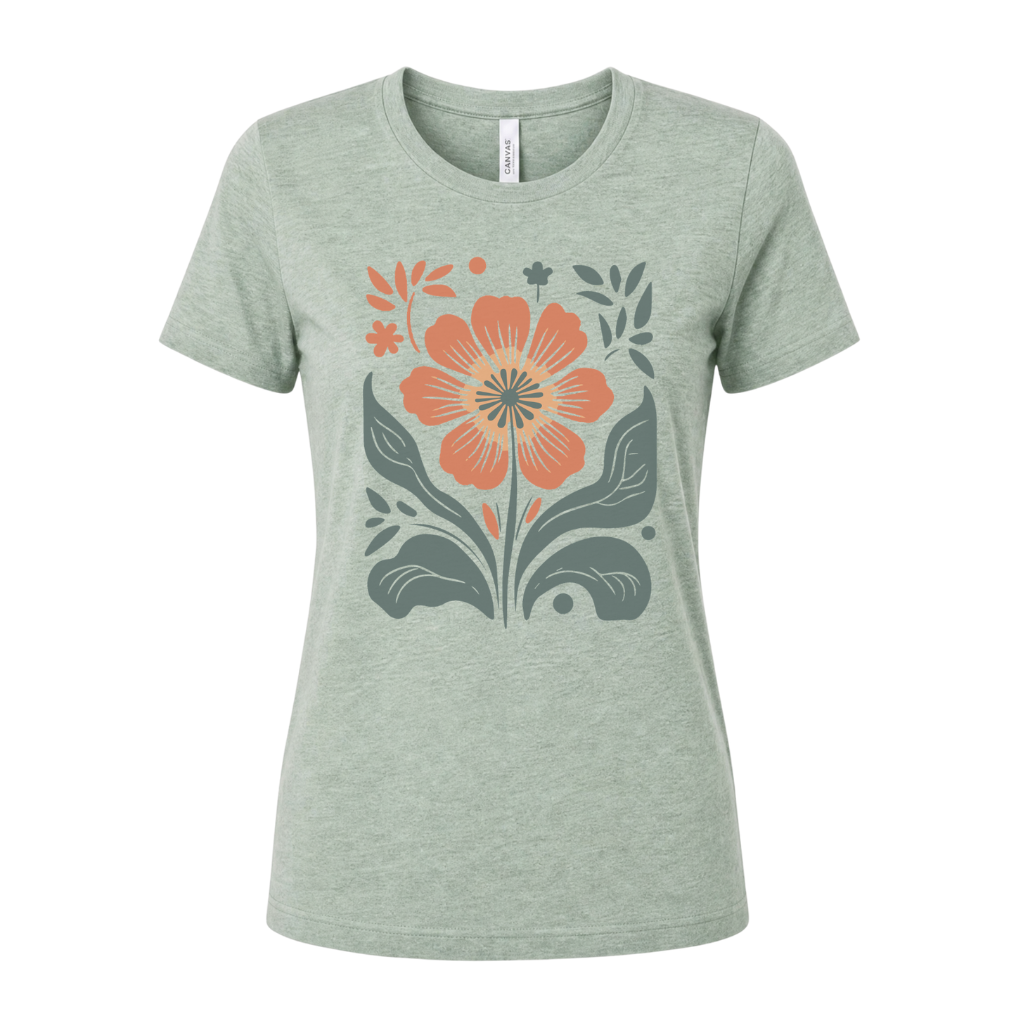 Retro Floral - Women's Perfect Tee