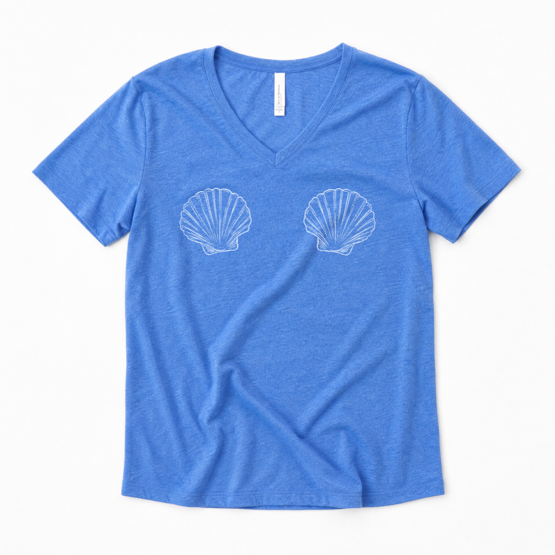 She Shells - Super Soft V Neck