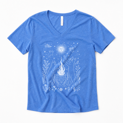 Midnight Meowgic - Super Soft V Neck