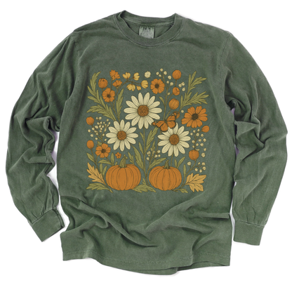 Autumn Harvest - Comfort Colors Premium Long Sleeve T Shirt
