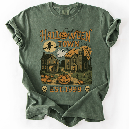 Halloween Town - Comfort Colors Relaxed Fit Premium T Shirt