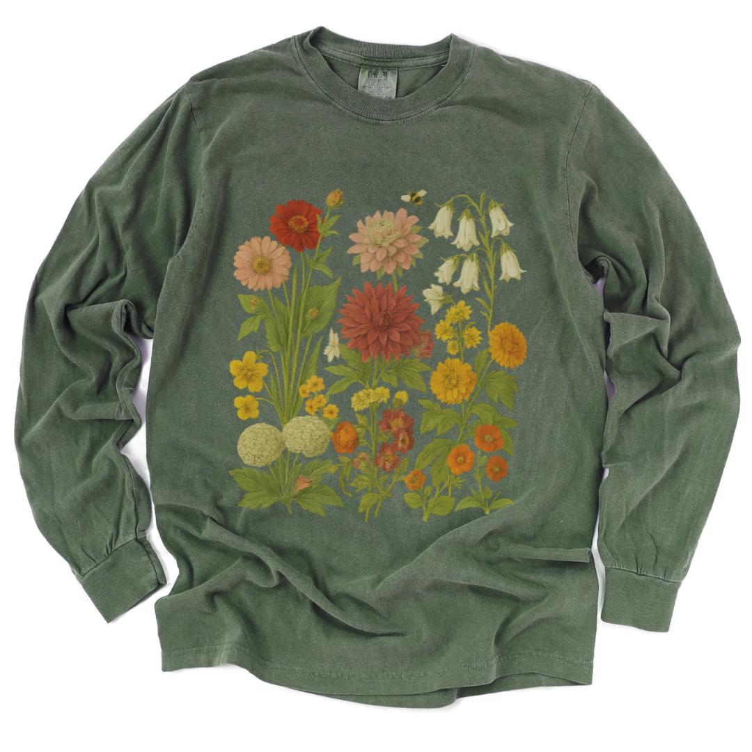 Secret Garden - Comfort Colors Premium Long Sleeve T Shirt