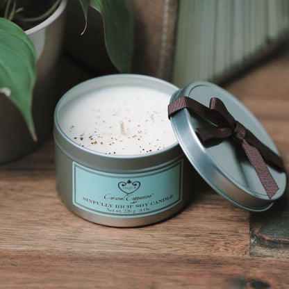 Caramel Cappuccino Natural Soy Candle