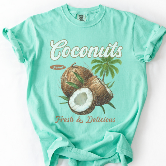 Coconuts -  Comfort Colors Relaxed Fit Premium T Shirt