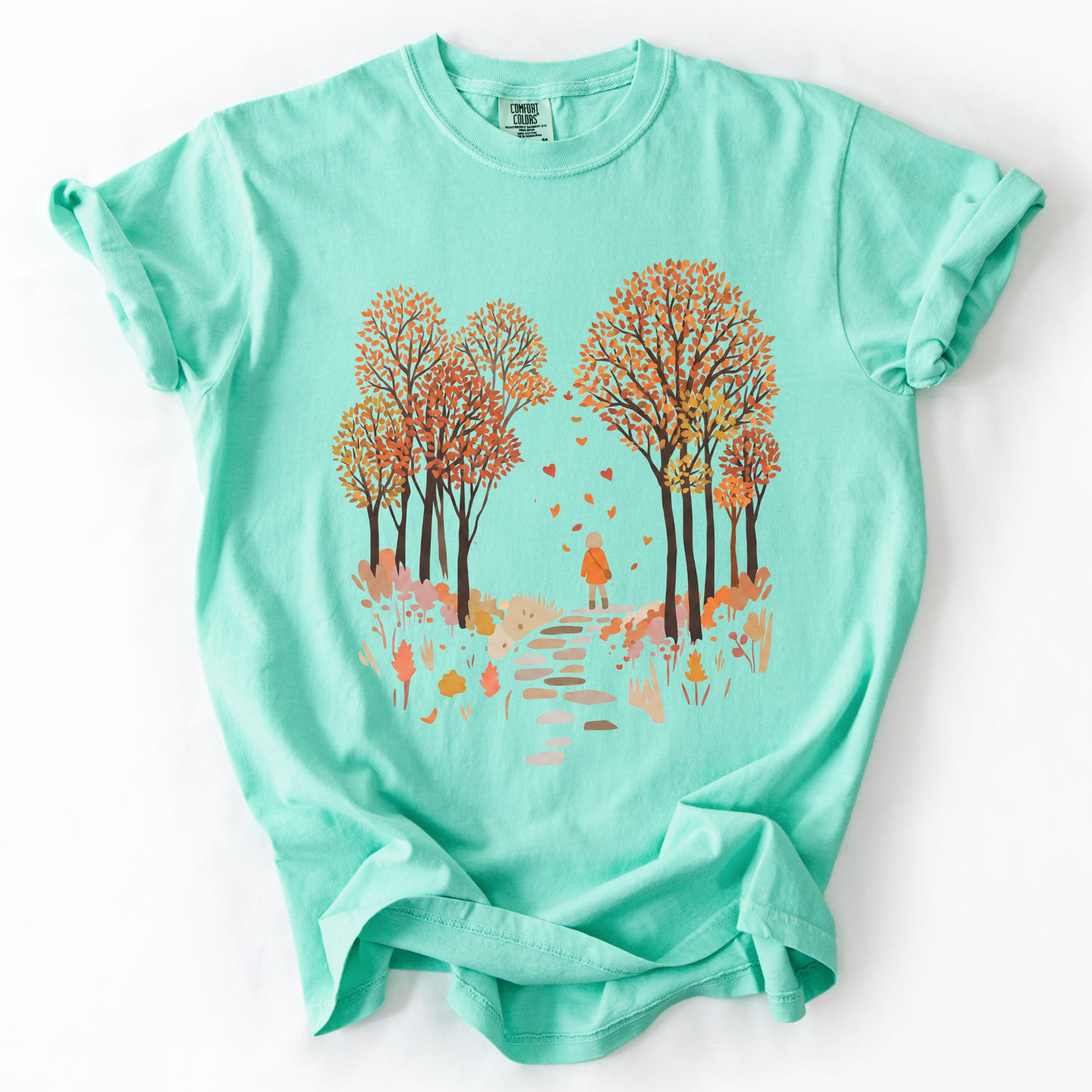 Autumn Walks -  Comfort Colors Relaxed Fit Premium T Shirt