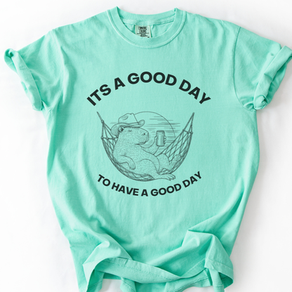 It's A Good Day To Have A Good Day - Comfort Colors Relaxed Fit Premium T Shirt