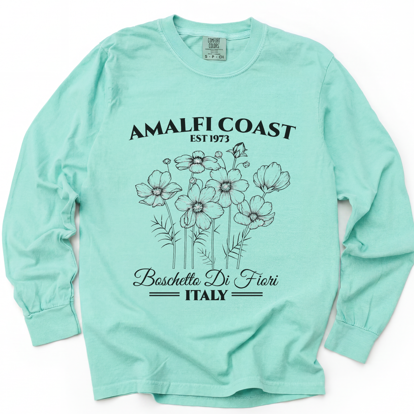 Amalfi Coast - Comfort Colors Premium Long Sleeve T Shirt