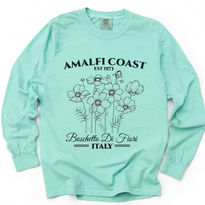 Amalfi Coast - Comfort Colors Premium Long Sleeve T Shirt