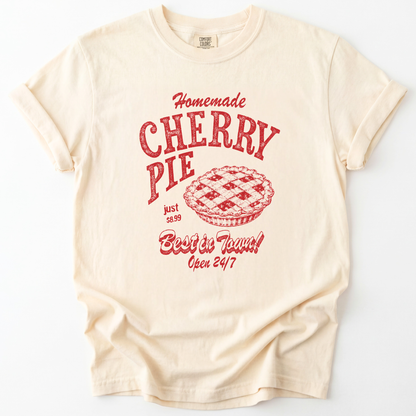 Cherry Pie - Relaxed Fit Vintage Wash T Shirt