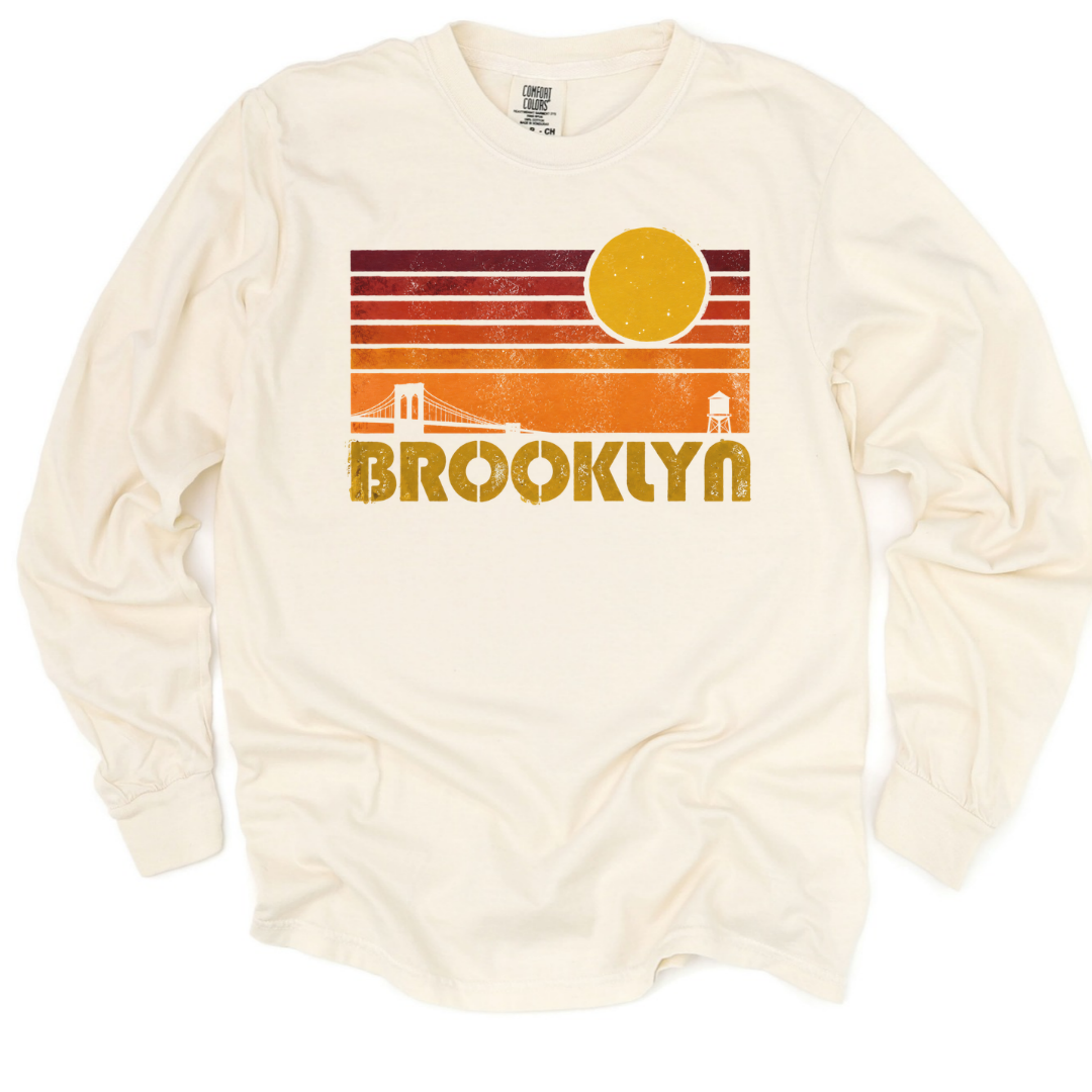 Brooklyn - Comfort Colors Long Sleeve Premium T Shirt