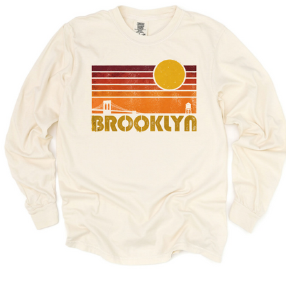 Brooklyn - Comfort Colors Long Sleeve Premium T Shirt