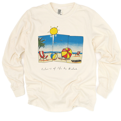 Colors of Life - Comfort Colors Long Sleeve Premium T Shirt