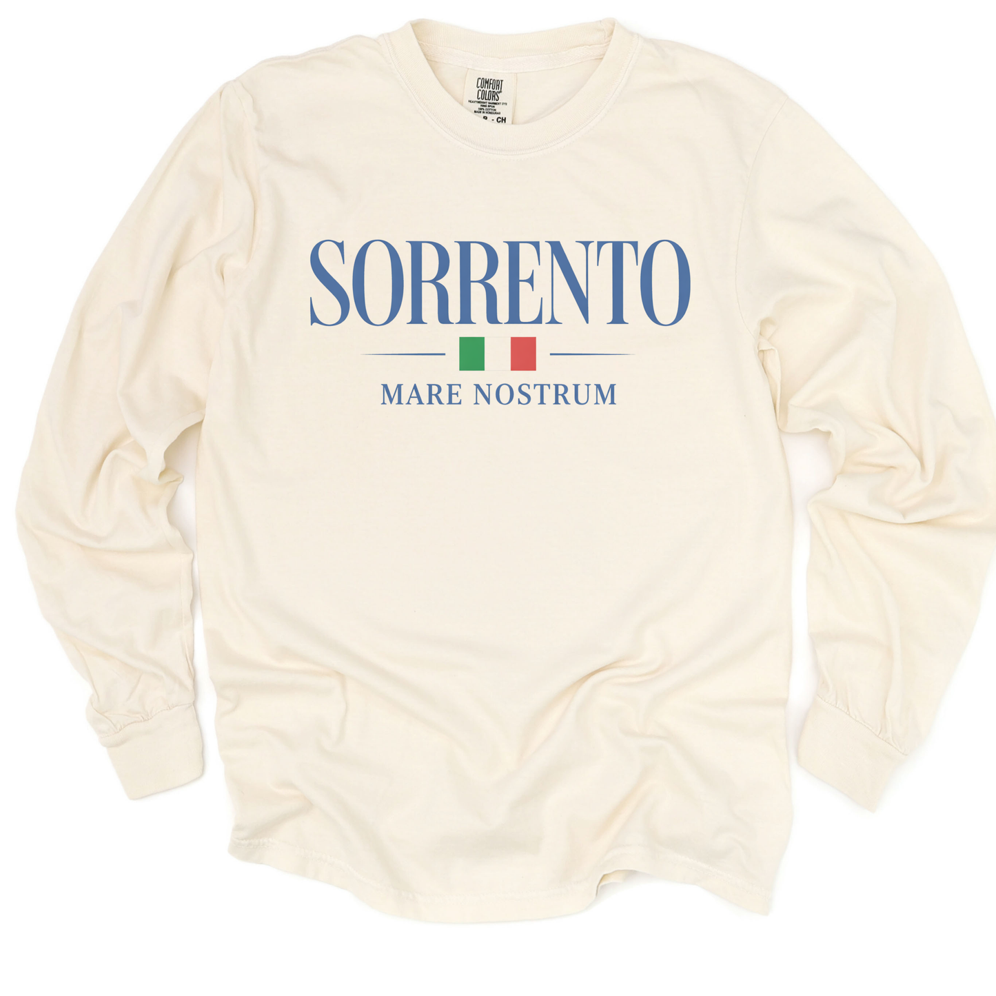 Sorrento  - Comfort Colors Long Sleeve Premium T Shirt