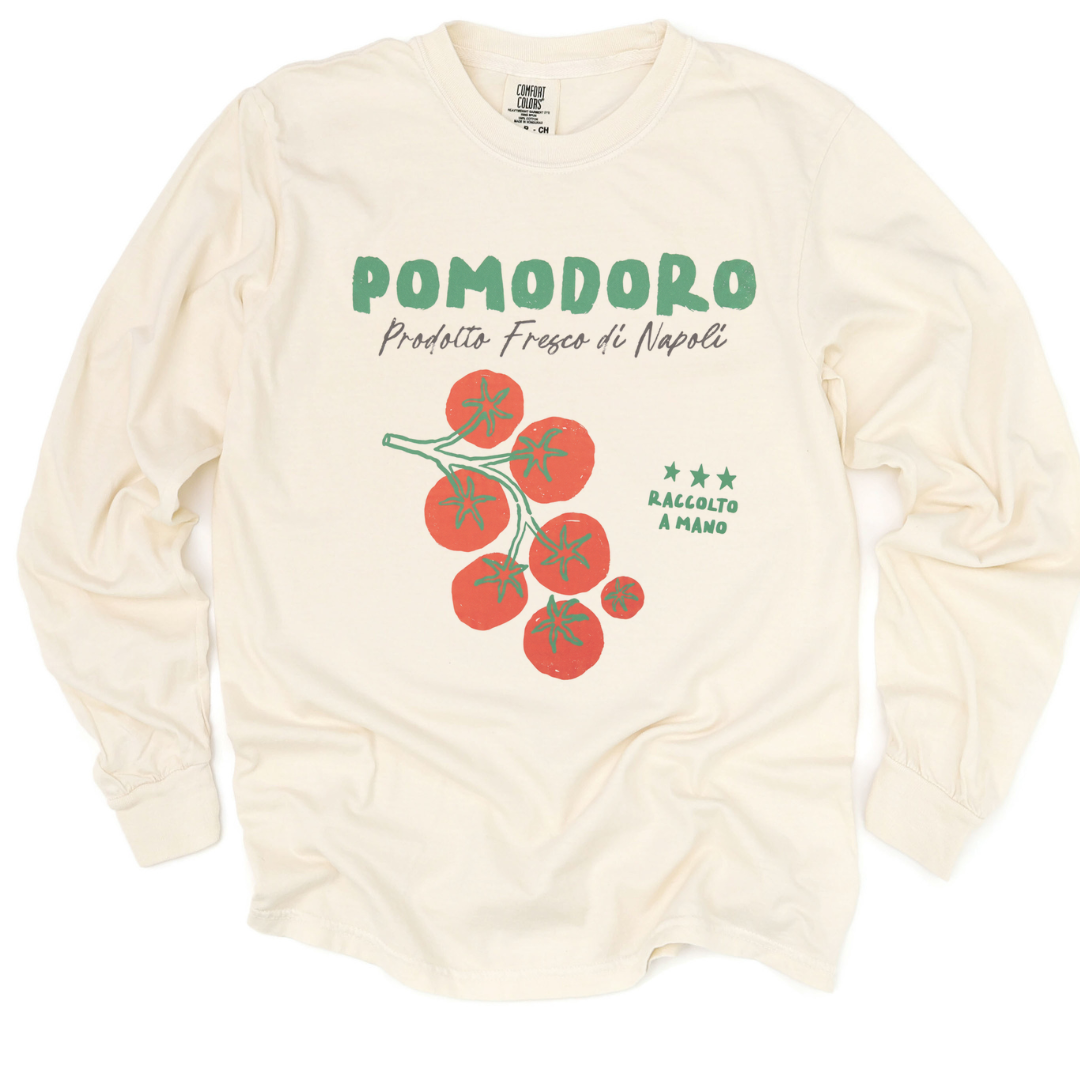 Pomodoro - Comfort Colors Long Sleeve Premium T Shirt