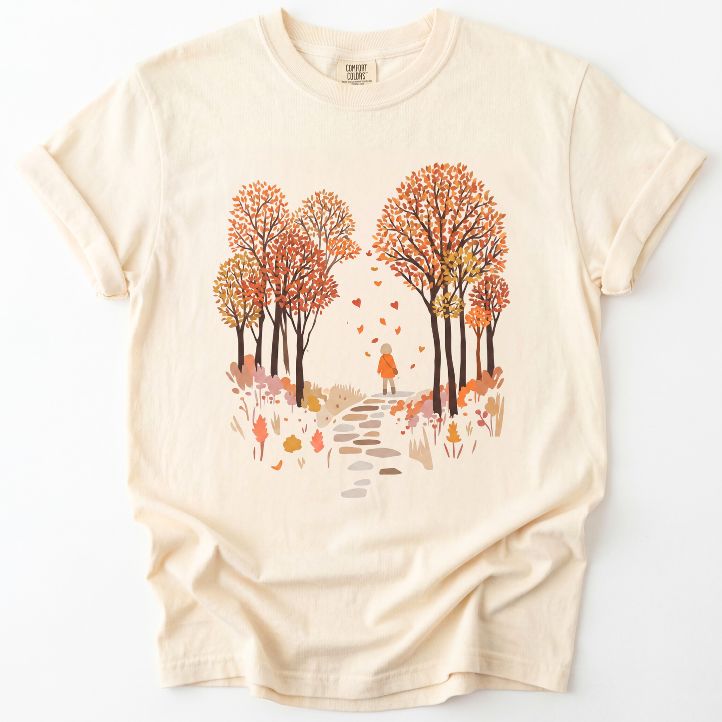 Autumn Walks -  Comfort Colors Relaxed Fit Premium T Shirt